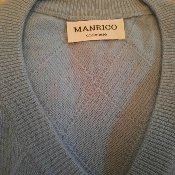EXTRAORDINARY GENTLEMEN'S MANRICIO 3- PLY CASHMERE SWEATER - Picture 5 of 7